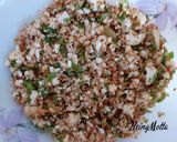 A picture of step 2 of Falahari Limbuwada Chaat.