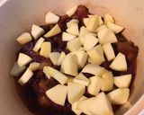 Une image de l'étape 3 de Compote de quetsches et pomme.