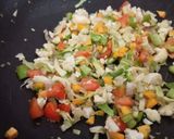 A picture of step 2 of Mix Veggies Soup.