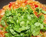 Tarhonyás lecsó (vegán) recept fázis 3 fotója