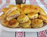 Burgonyás pogácsa (sajttal-sonkával töltve) recept fázis 7 fotója