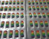 Foto langkah ke 3 dari resep Lidah Kucing Rainbow.