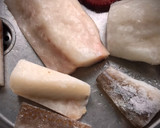Foto del paso 1 de la receta: Soldaditos de Pavía —taquitos de bacalao rebozados—