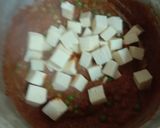 A picture of step 6 of Cottage cheese and peas authentic recipe(mattar paneer).