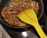Une image de l'étape 2 de Galette pomme de terre viande hachée et épices.