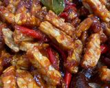 Foto langkah ke 3 dari resep Orek Tempe kering.