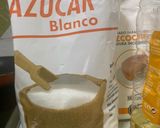 Foto del paso 1 de la receta Bizcocho sin huevo en microondas 🕉