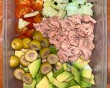 A picture of step 3 of Fresh Whole Wheat Pasta Salad.