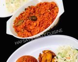 A picture of step 10 of Party jollof rice.