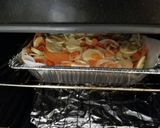 A picture of step 6 of Pesach Vegetable Kugel.