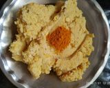 A picture of step 7 of Steam chana dal fara.