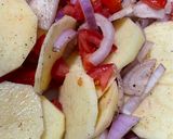 صورة لخطوة 2 من وصفة موزات ضأن مع البطاطس في الفرن🐏🥔🥩🍛