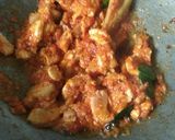 Foto langkah ke 3 dari resep Nasi Bakar Pedas Ayam Jamur.
