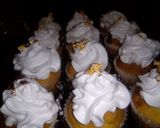 A picture of step 5 of Passion cupcakes with fresh cream frosting#Flourrecipe.