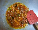 A picture of step 4 of Maslay daar Chana chaat.