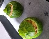 Foto del passaggio 2 della ricetta Zucchine tonde ripiene light