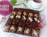 Foto langkah ke 2 dari resep Fudgy brownis shiny crust/resep brownis panggang ekonomis.