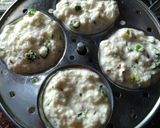 A picture of step 5 of Ginger Garlic Rava idli.
