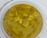 A picture of step 7 of Paneer green peas white gravy.