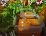 Foto langkah ke 11 dari resep Tumpeng Nasi Merah Putih Lengkap.