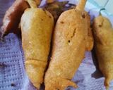 A picture of step 5 of Chattpatey pakorey.