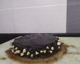 A picture of step 6 of Double Chocolate Truffle Cake.