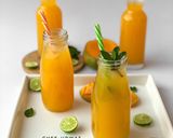 A picture of step 2 of Mango juice.