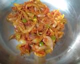 A picture of step 6 of BBQ Veggie Curry.