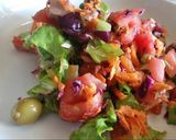 Foto del paso 5 de la receta: Ensalada de Tomate, Col roja (Lombarda) y Zanahorias