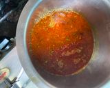A picture of step 1 of Namkeen chawal.