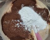 Foto langkah ke 3 dari resep Mochi Cake Coklat Lumer.