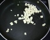 A picture of step 1 of Walnut Paneer Soup.
