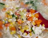 Foto langkah ke 6 dari resep Sup Jagung Wortel Ayam.