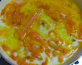A picture of step 1 of Carrot Halwa.
