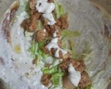 A picture of step 6 of Chicken shawarma 🌯.