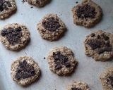Foto del paso 3 de la receta: Cookies de avena,coco y chocolate amargo💞
