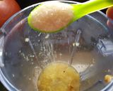 A picture of step 4 of Kachha Aam panna.
