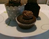 Csokis, lekváros muffin recept fázis 4 fotója