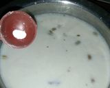 A picture of step 6 of Eid special khajoor kheer.
