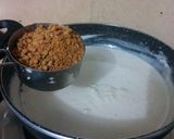 A picture of step 8 of Wheat Coconut Milk Pudding.