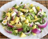 Foto del paso 3 de la receta: Ensalada de mango con vinagreta de miel