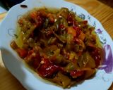 صورة لخطوة 1 من وصفة حميص مع تدبيرة لشوي الفلفل والطماطم 🫑🍅