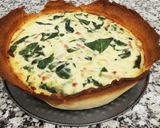 Foto del paso 10 de la receta Quiche de espinacas y queso brie