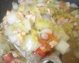 Foto langkah ke 7 dari resep Tumis Sawi Putih Campur Telur.