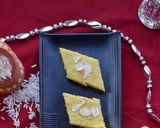 A picture of step 6 of Leftover Rice Barfi.