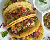 A picture of step 30 of Indian tacos.