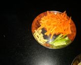 A picture of step 5 of Carrot -chilli instant achaar.