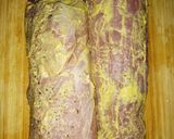 Baconben sült sertésszűzérme édesburgonyapürével 🙂 recept fázis 3 fotója