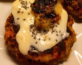 Foto del paso 6 de la receta: Hamburguesas de garbanzos, lentejas y cebollas 🍔🧅🫛🧄🍌🔥