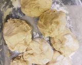 A picture of step 8 of Chapati type 2.